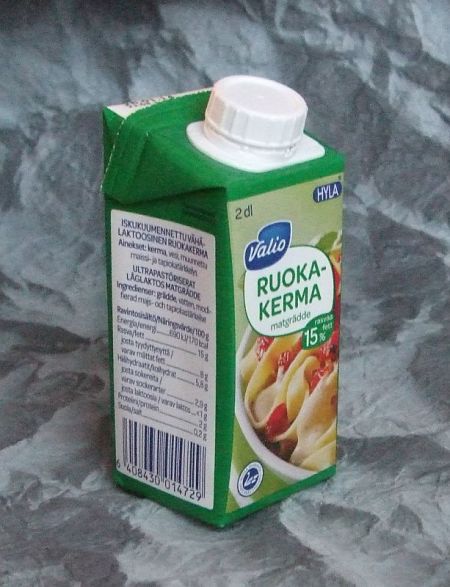 Uusi ruokakermapurkki.